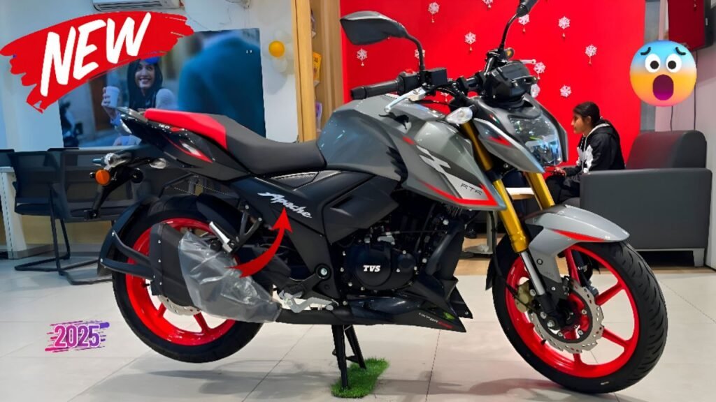 New TVS Apache 160 4V