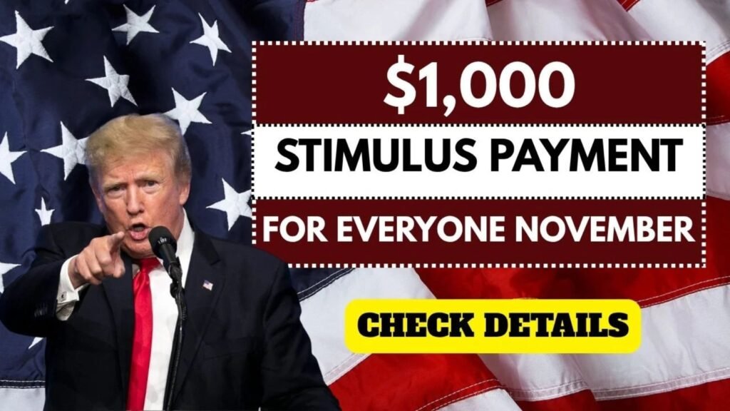 $1,000 Stimulus Payment
